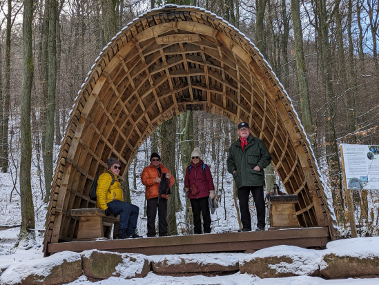 Rund um die Madenburg,
21. Januar 2024